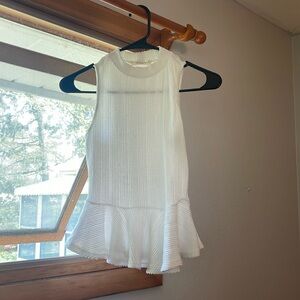 White summer blouse